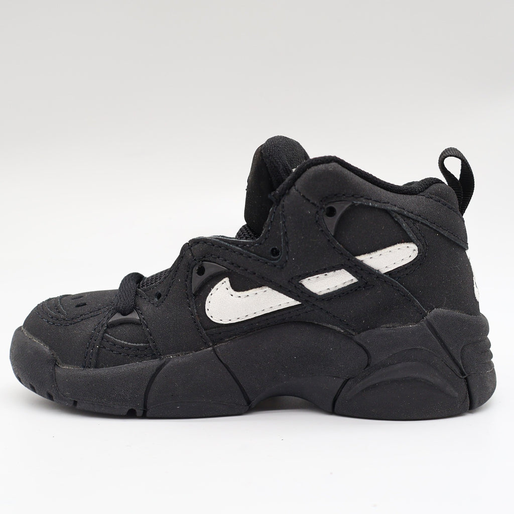 Nike Kid DVST8 BP Kids 11C Vintage 1995 Deadstock Black White Basketball Shoes