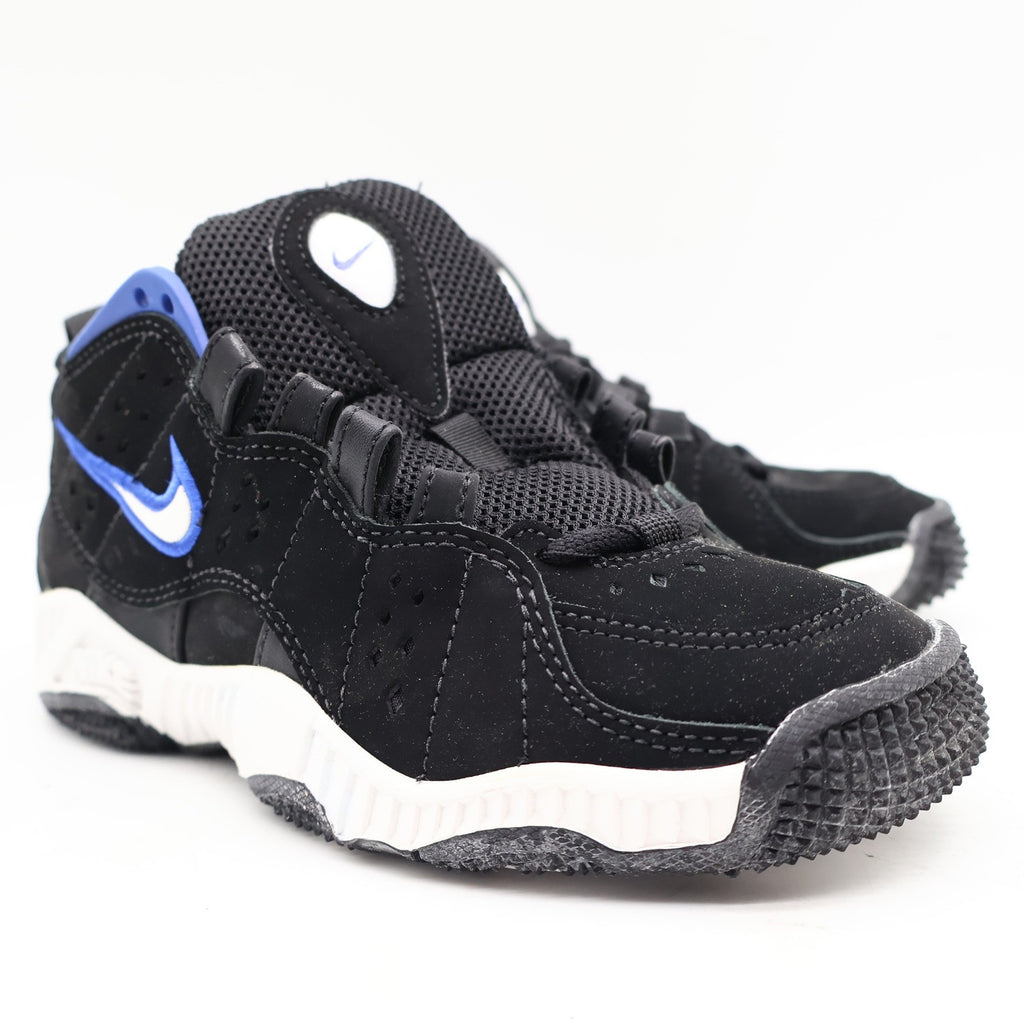 Nike Assert Force BG Kids 4Y Vintage 1998 Deadstock Black Blue White Basketball Shoes