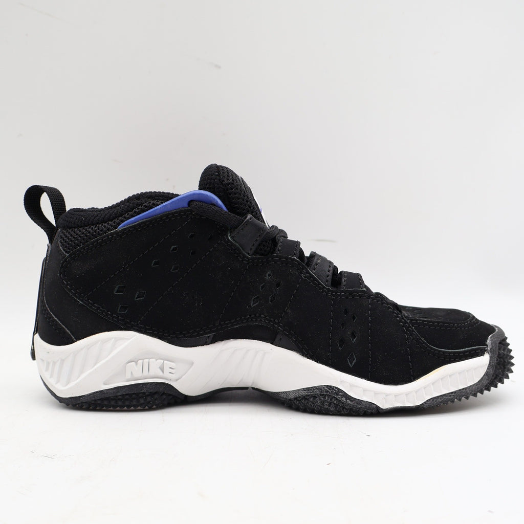 Nike Assert Force BG Kids 4Y Vintage 1998 Deadstock Black Blue White Basketball Shoes