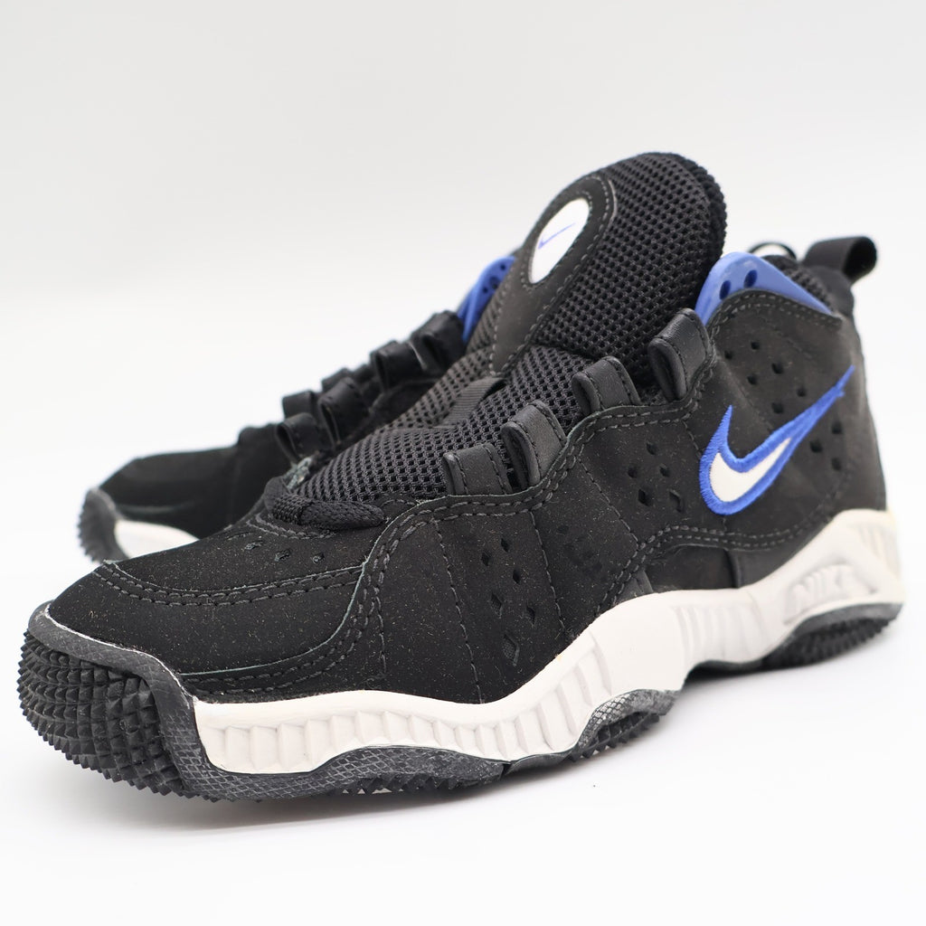 Nike Assert Force BG Kids 4Y Vintage 1998 Deadstock Black Blue Basketball Shoes