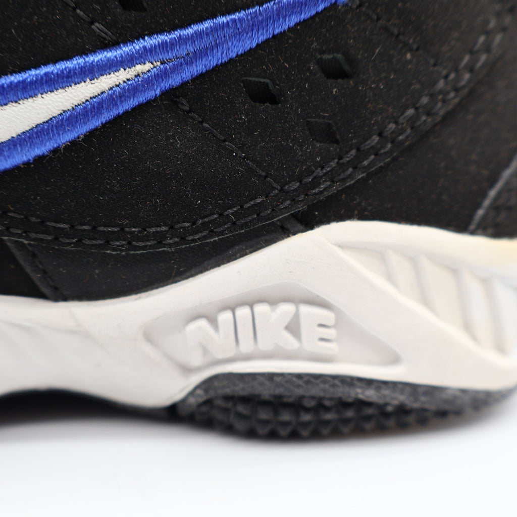 Nike Assert Force BG Kids 4Y Vintage 1998 Deadstock Black Blue Basketball Shoes