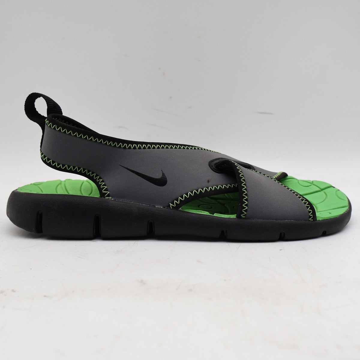 Nike Sunray VIII GS PS Kids 3Y Grey Green Black Water Sandals Deadstock 314616-001 – photo 11 of 17
