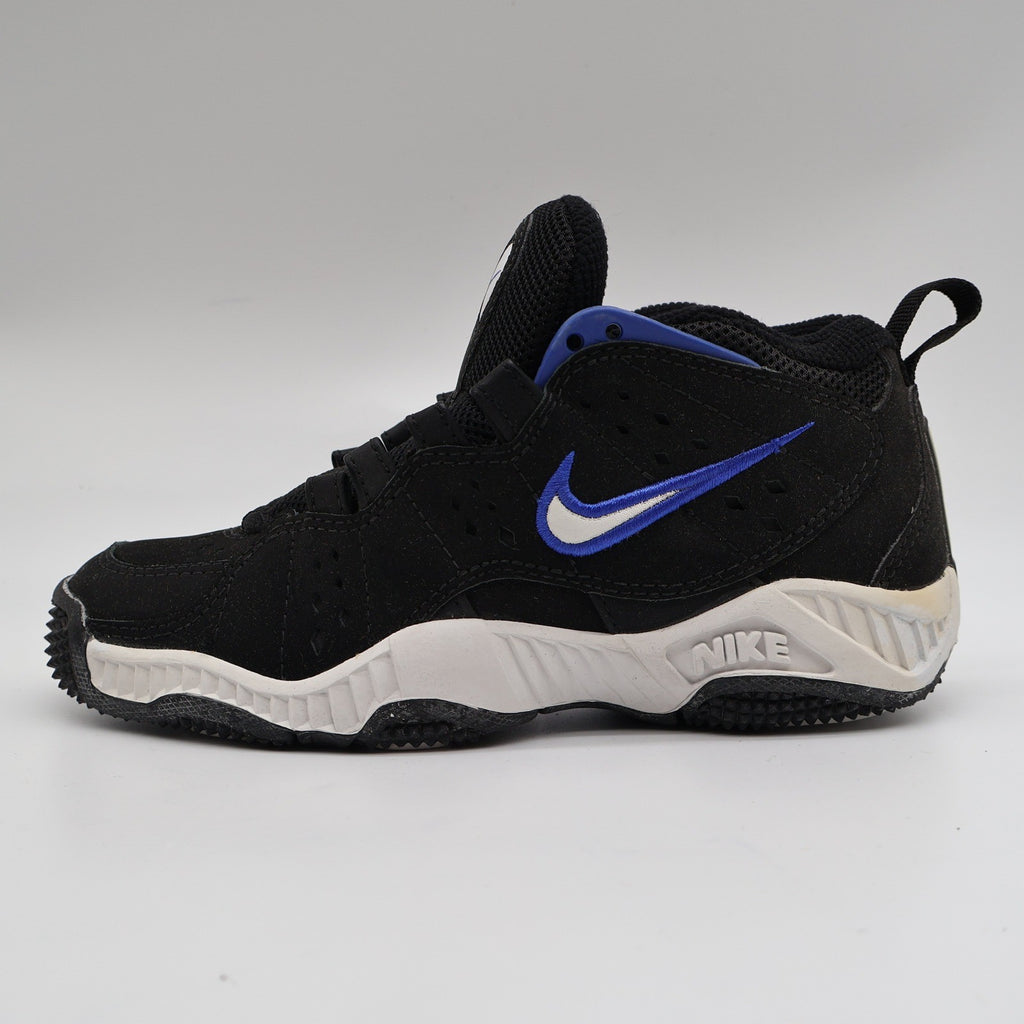 Nike Assert Force BG Kids 4Y Vintage 1998 Deadstock Black Blue Basketball Shoes