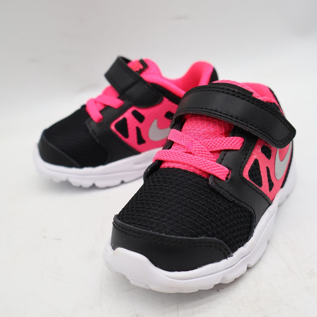 Nike Downshifter 6 TD Toddler 5C Black Hyper Rose Running Shoes 2015 Deadstock 685164-001 – photo 6 of 18