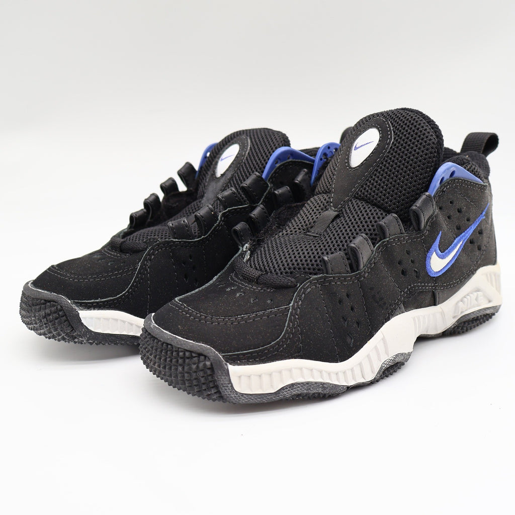 Nike Assert Force BG Kids 4Y Vintage 1998 Deadstock Black Blue Basketball Shoes