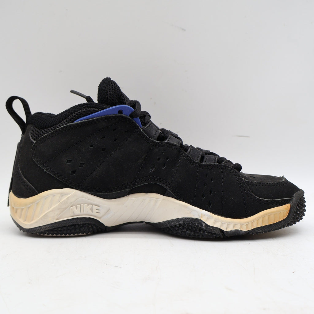 Nike Assert Force BG Kids 5Y Vintage 1998 Deadstock Black American Blue Basketball Shoes