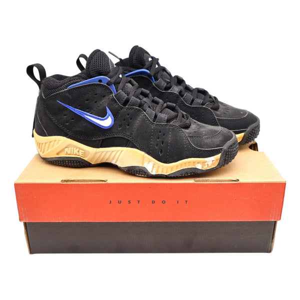 Nike Assert Force BG Kids 5Y Vintage 1998 deadstock Black American Blue Basketball Shoes