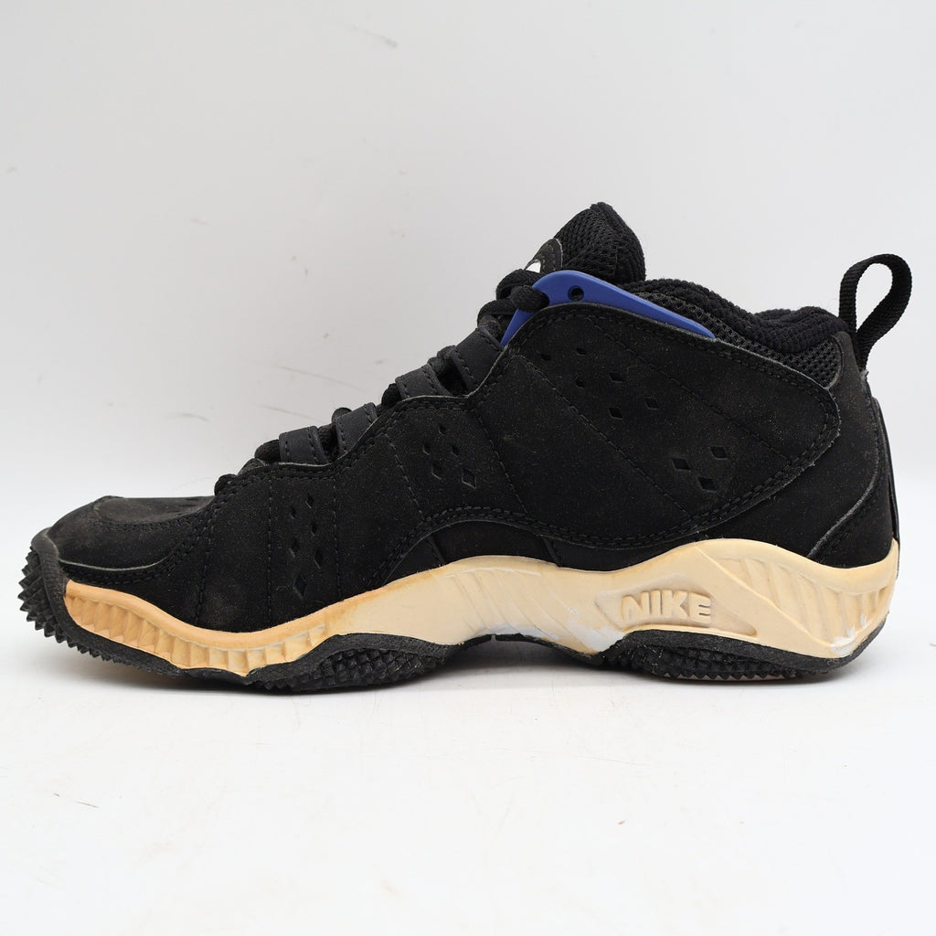 Nike Assert Force BG Kids 5Y Vintage 1998 Deadstock Black American Blue Basketball Shoes
