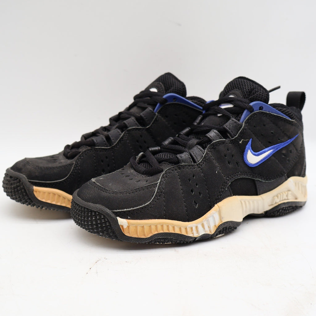 Nike Assert Force BG Kids 5Y Vintage 1998 Deadstock Black American Blue Basketball Shoes