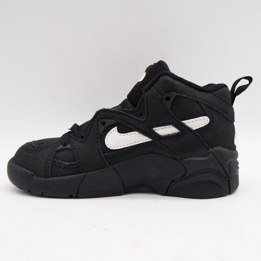 Nike Kid DVST8 BP Kids 12C Vintage 1995 Deadstock Black White Force Basketball Shoes