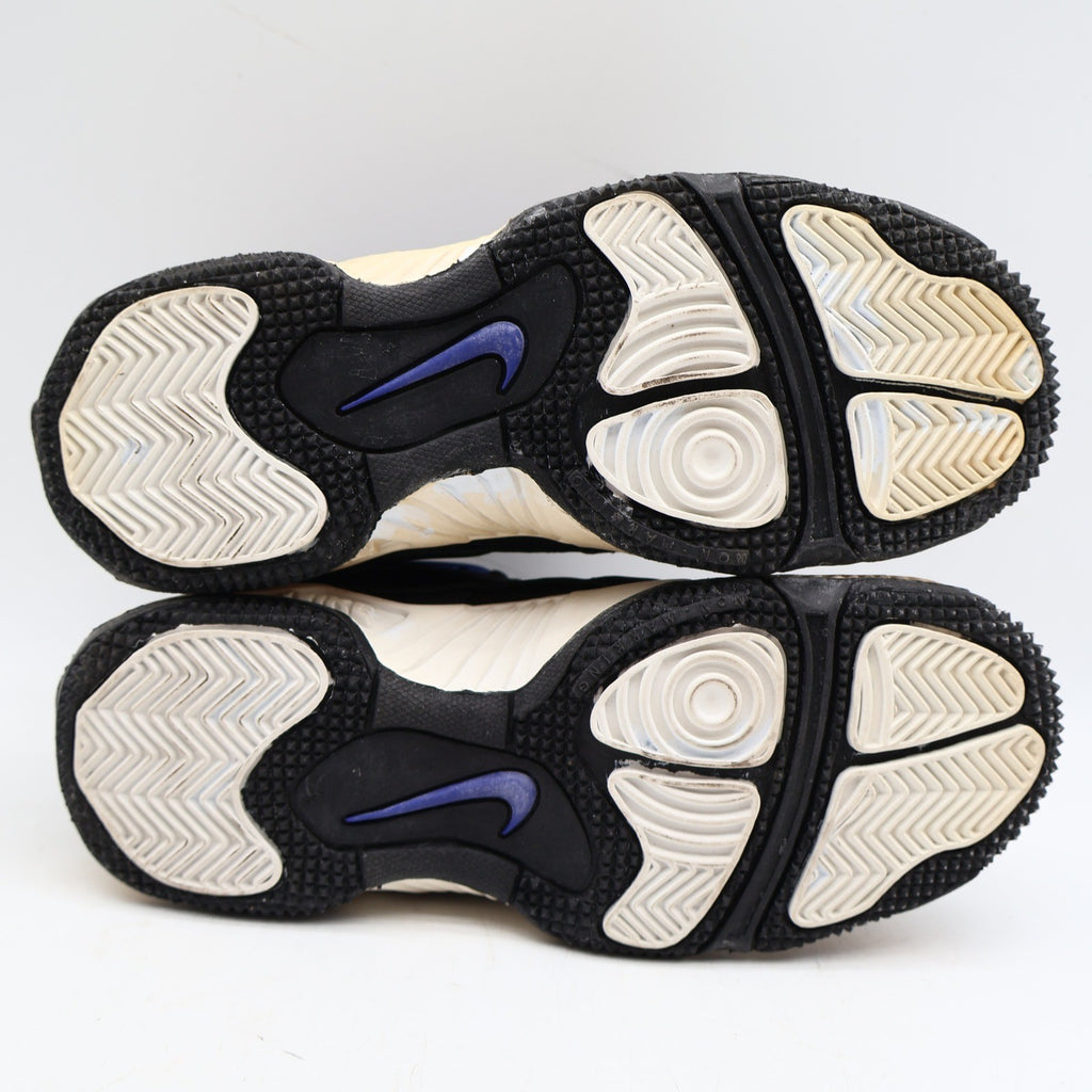 Nike Assert Force BG Kids 5Y Vintage 1998 Deadstock Black American Blue Basketball Shoes