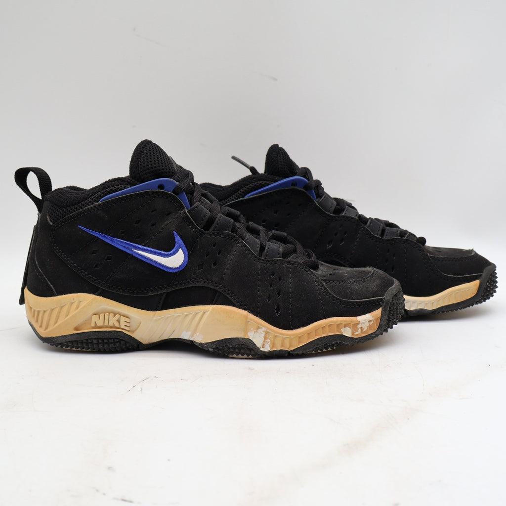 Nike Assert Force BG Kids 5Y Vintage 1998 Deadstock Black American Blue Basketball Shoes