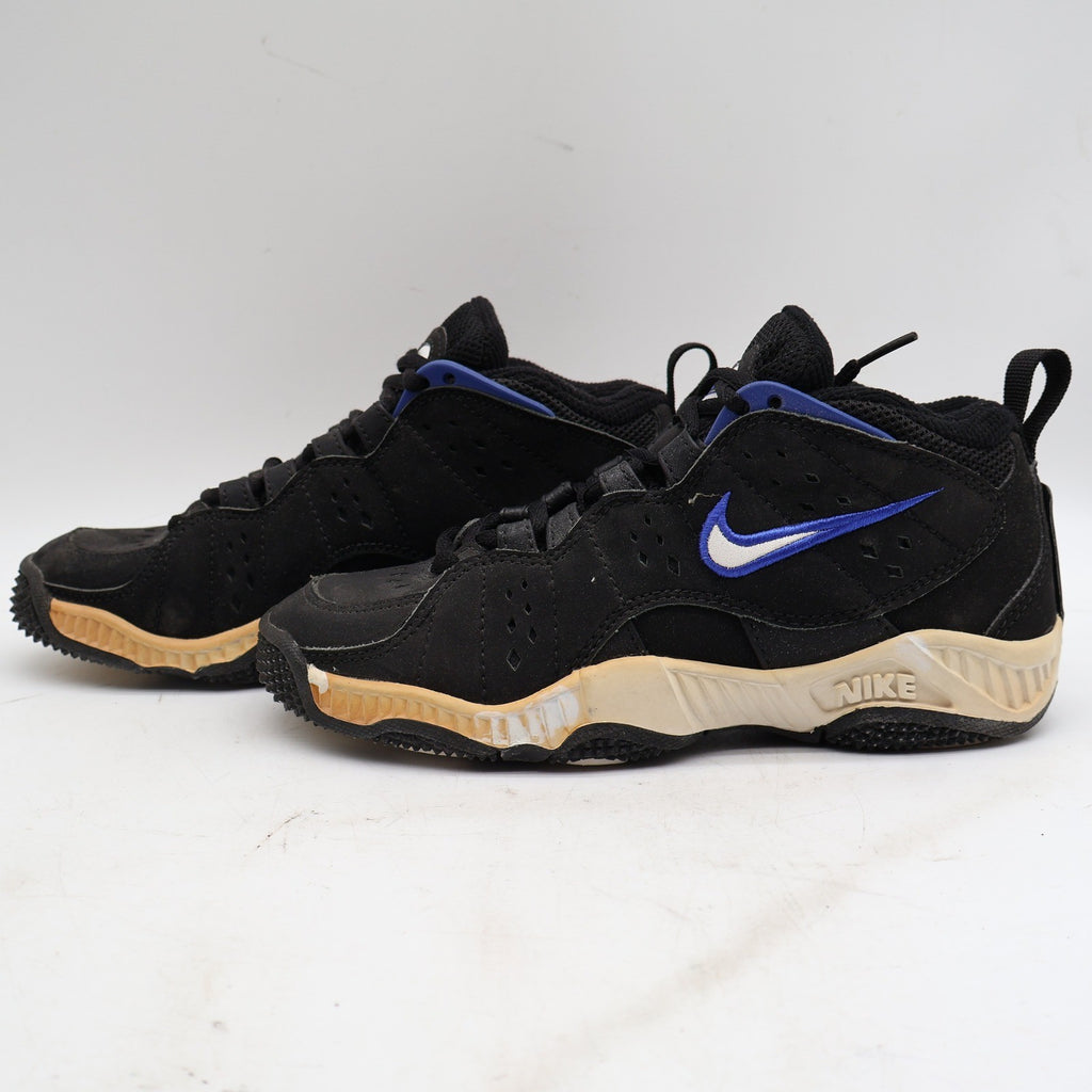 Nike Assert Force BG Kids 5Y Vintage 1998 Deadstock Black American Blue Basketball Shoes