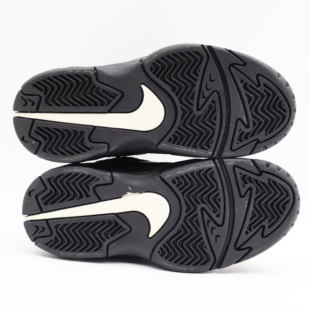 Nike Kid DVST8 BP Kids 12C Vintage 1995 Deadstock Black White Force Basketball Shoes
