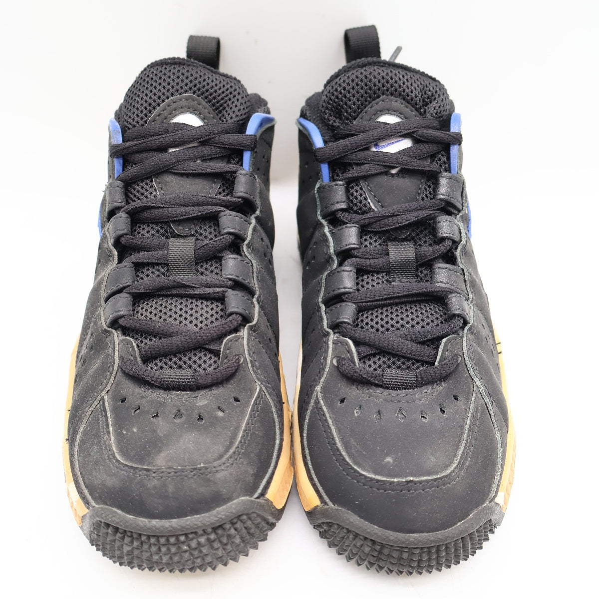 Nike Assert Force BG Kids 5Y Vintage 1998 Deadstock Black American Blue Basketball Shoes
