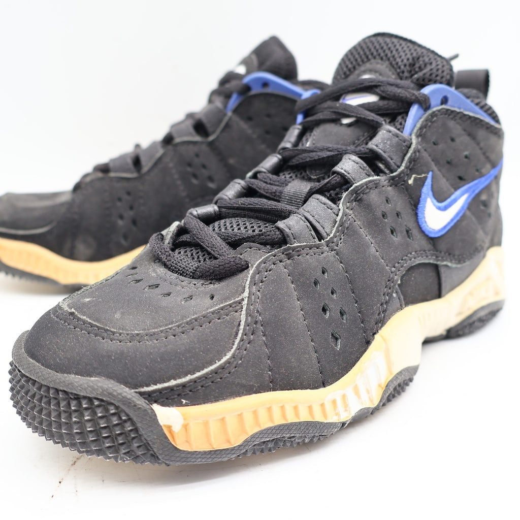 Nike Assert Force BG Kids 5Y Vintage 1998 Deadstock Black American Blue Basketball Shoes