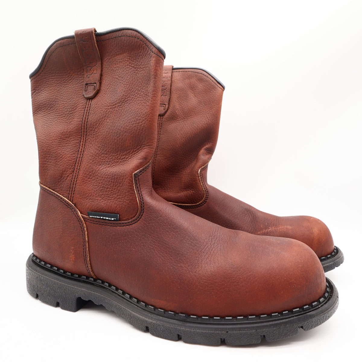 Red Wing 1149 Pecos DynaForce Work Boots Mens 13 D Brown Leather NIB