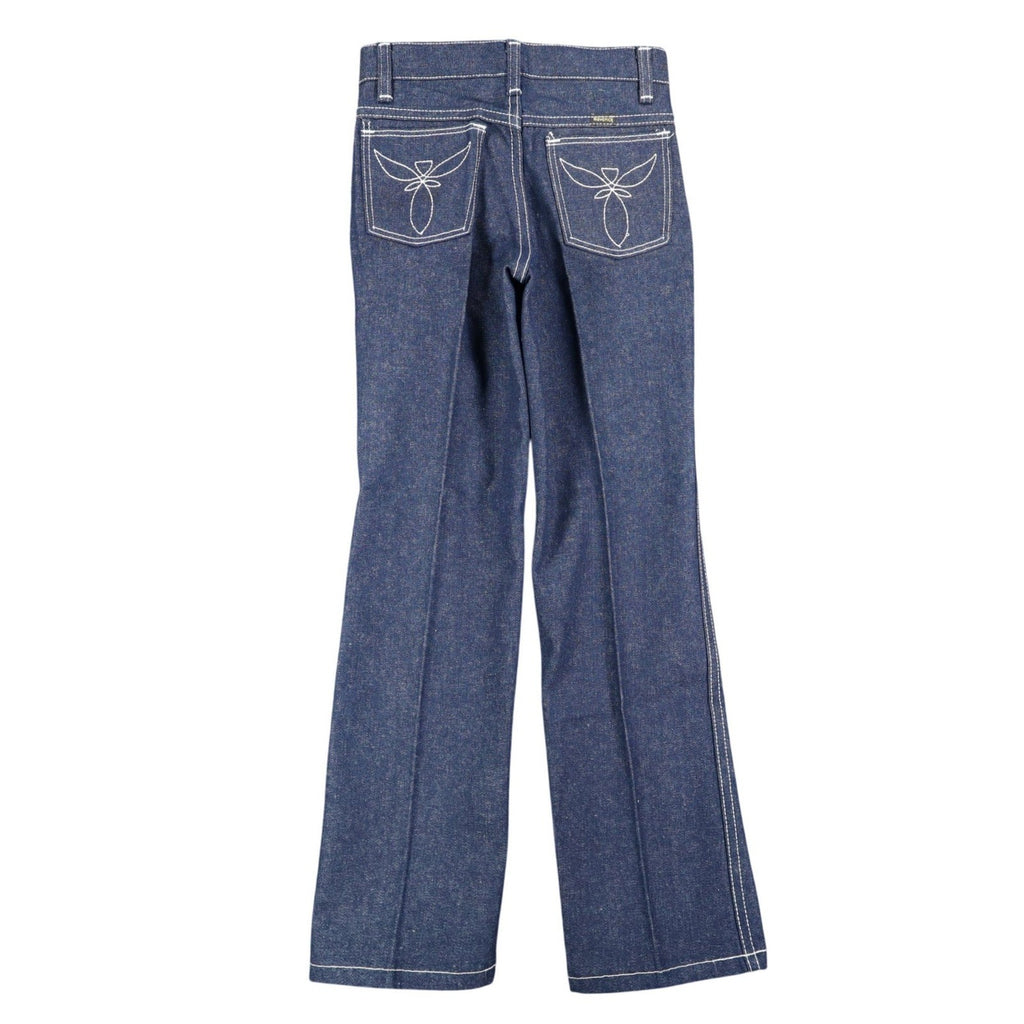 Maverick Jeans Boys 10 Regular Vintage Deadstock Blue Cotton Straight Leg USA