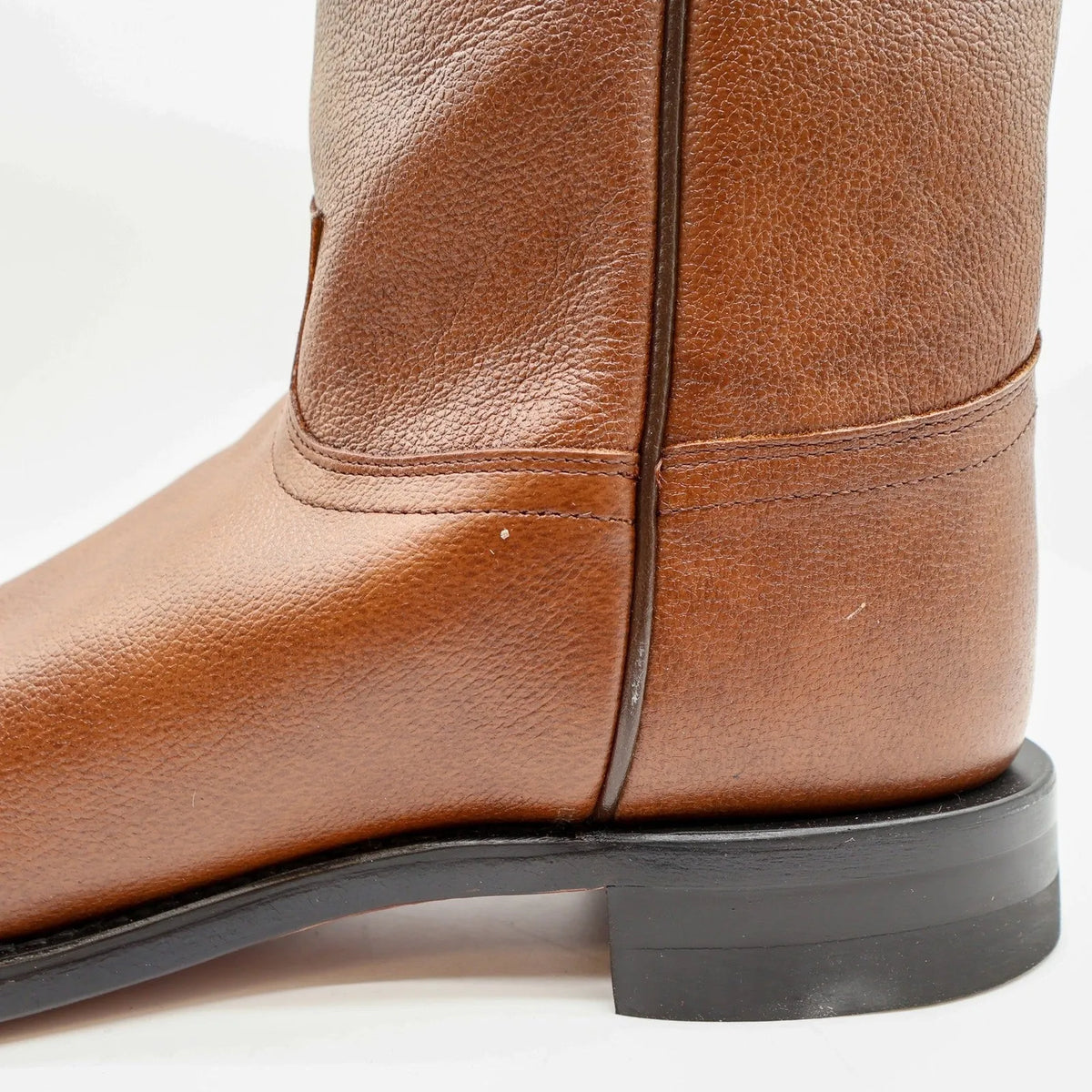 Justin Boots 3714 Mens 11 D Vintage Tan Corona Leather Western Cowboy Boots NWT – photo 5 of 10