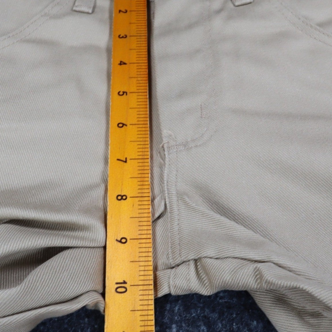 Maverick Boot Flare Pants Boys 10 Regular Vintage 70s Tan Khaki USA Deadstock