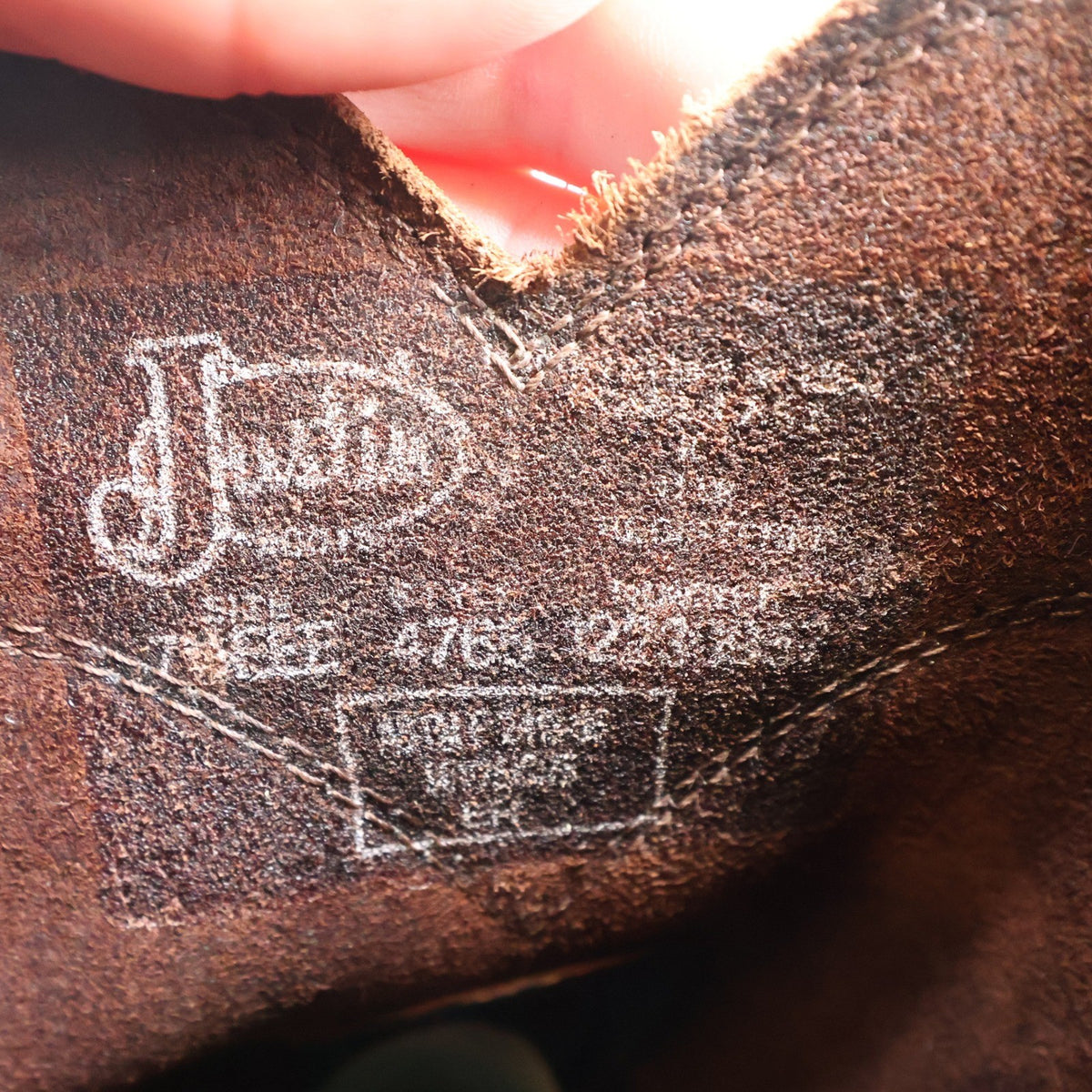 Justin 4765 Work Boots Mens 7.5 EEE Briar Pitstop Leather Pull On NWT USA Made