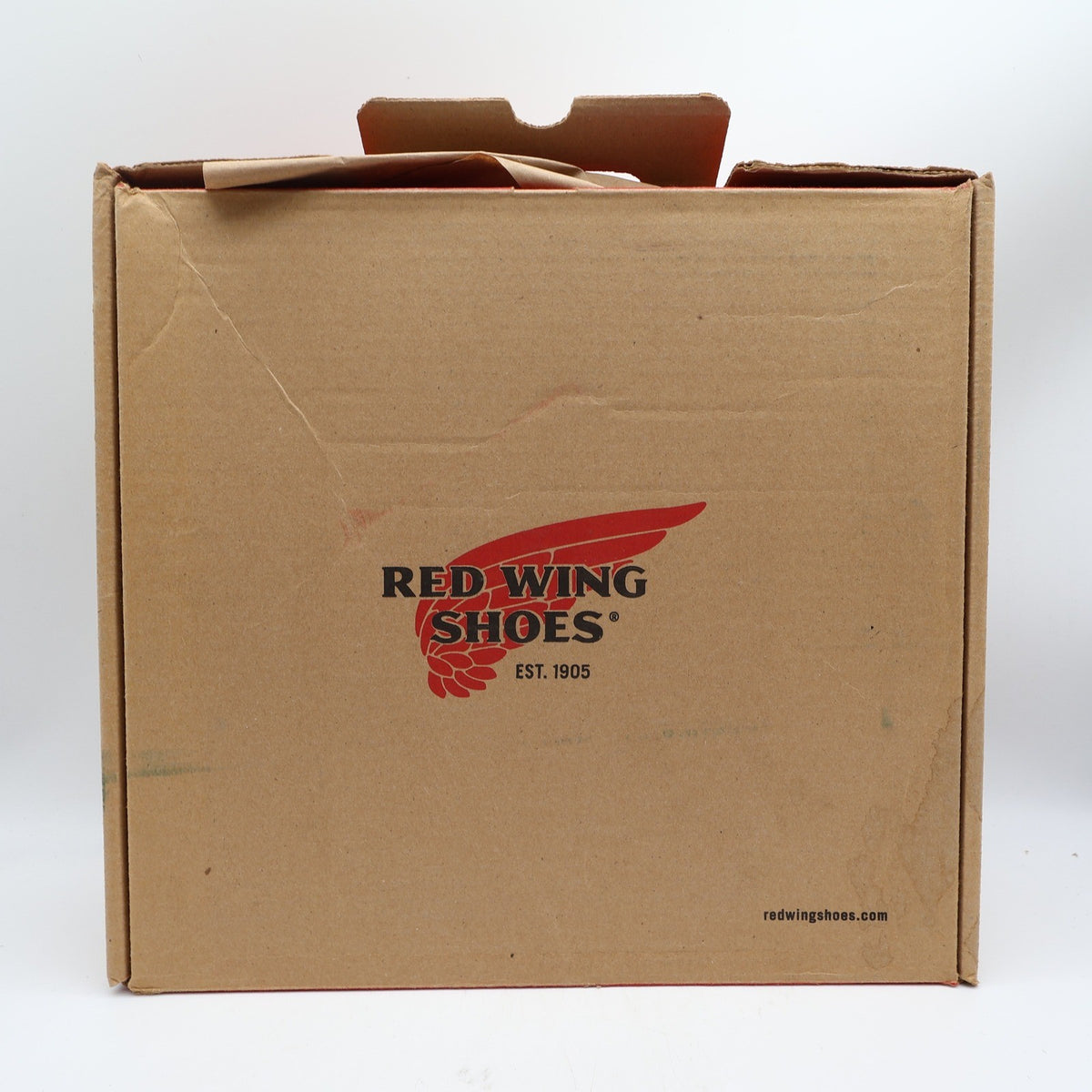 Red Wing 1132 Pecos Boots Mens 8 E Brown Leather Pull On Work Made In USA NIB