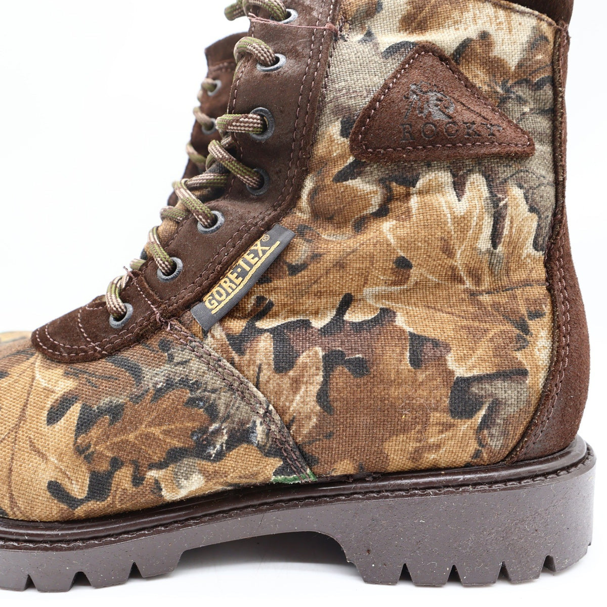 Rocky Vintage Sidewinders 840 Hunting Boots Mens 9 Camo Gore-Tex New In Box - take2supply