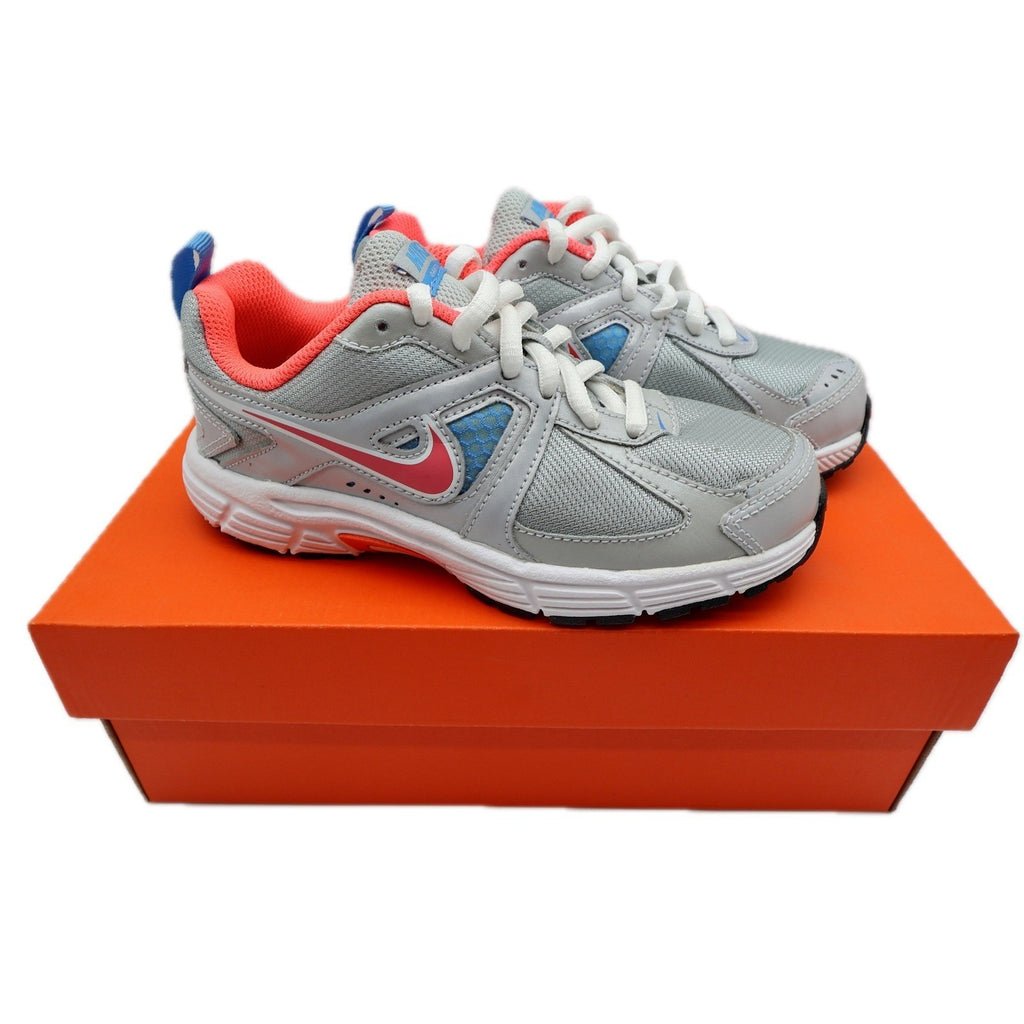 Nike Dart 9 GS PS Kids Size 13C Silver Pink Blue Running Shoes 443393-007 - take2supply