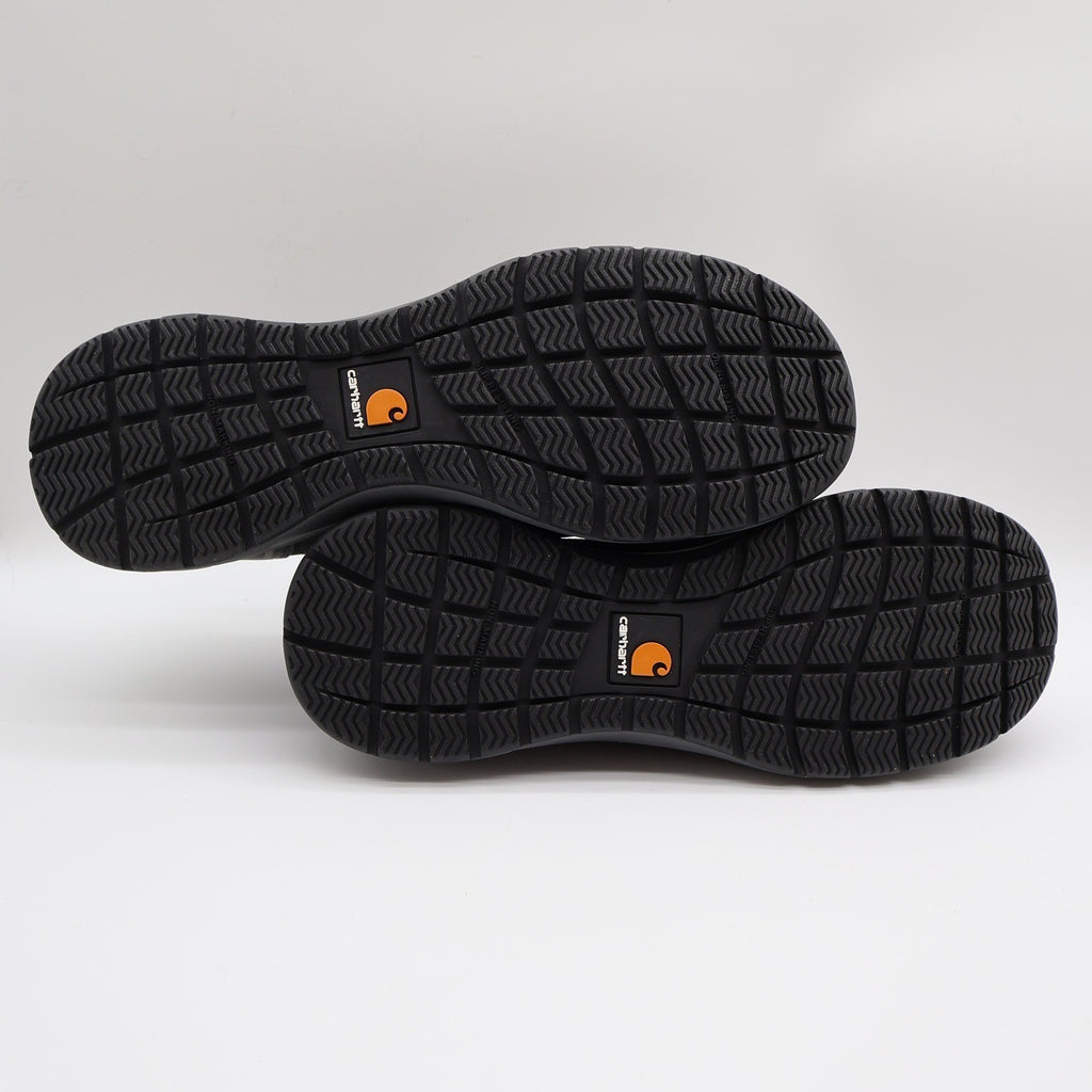Carhartt Force Nano Composite Toe Work Shoe Mens 10W Black Knit Safety FA3401-M - take2supply