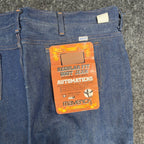 Maverick Vintage 1970s Bootcut Jeans Mens 42x34 Dark Wash Cotton Denim NOS NEW - take2supply