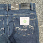 Silver Jeans Co. Nathan Skinny Jeans Boys Size 12 Dark Blue Stretch NWT - take2supply