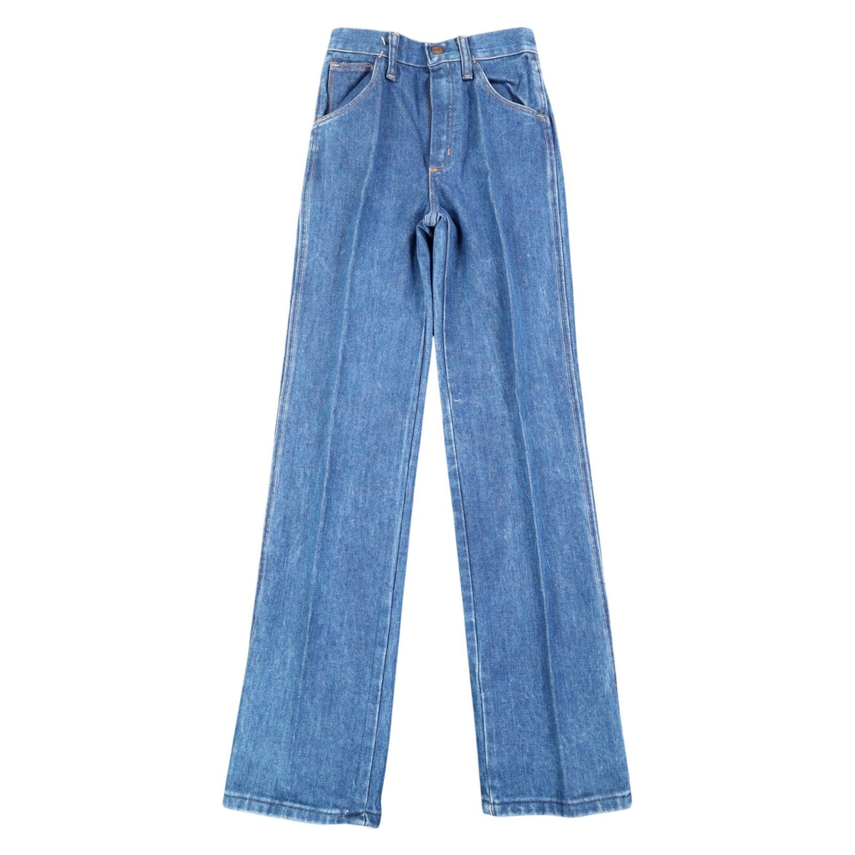 Young Maverick Jeans Girls 10 Slim Vintage 80s Blue Cotton Straight Deadstock - take2supply