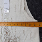 tm sport by that's me! Knit Vest Women Large NWT Vintage Y2K Cream Ramie Cotton - take2supply