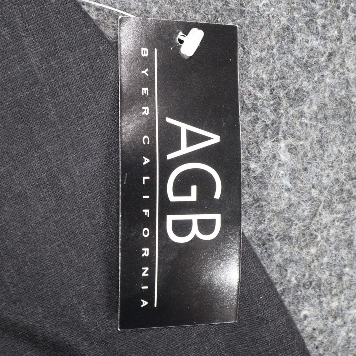 AGB Byer California Cargo Pants Womens 10 Y2K Black Linen Blend Wide Leg New - take2supply