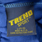 Trend Sport Vintage 80s Running Shorts Boys L 14-16 Blue Cotton Blend NWT - take2supply