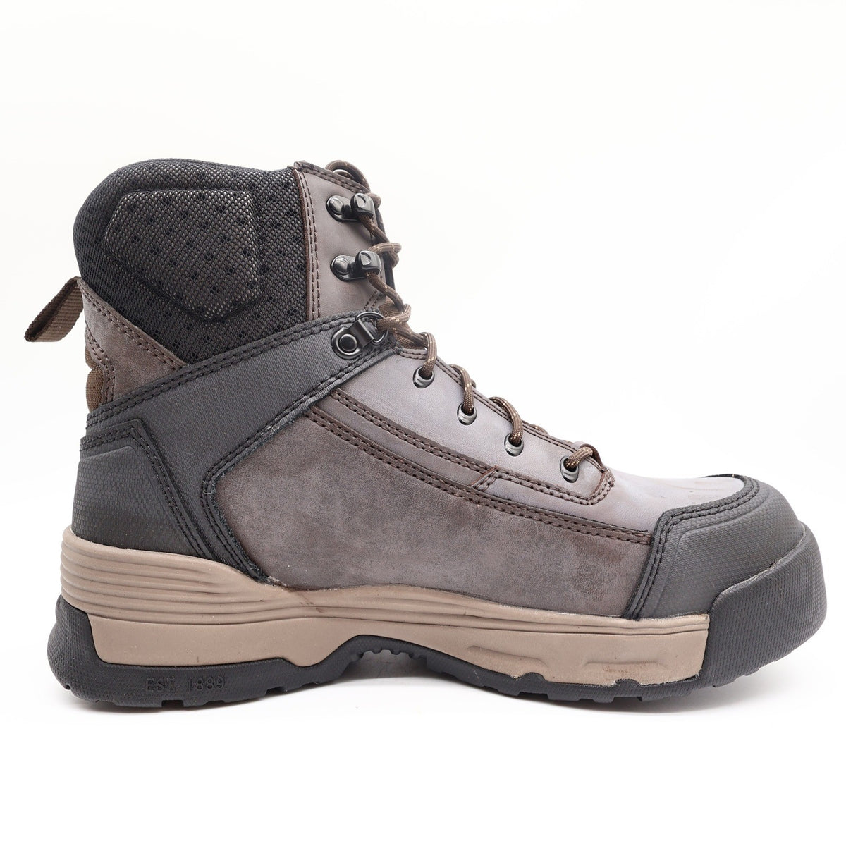 Carhartt 6 Force Soft Toe Work Boots Mens 11 Brown Leather Waterproof NWT - take2supply