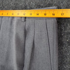 Levi's Travelers Dress Pants Mens 32x32 Vintage 80s Gray Wool Blend Pleated NWT - take2supply