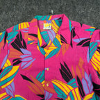 Wrangler Vintage 90s Coolers Shirt Mens XL Pink Abstract Cotton NWT Deadstock - take2supply