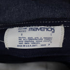 Lady Maverick Vintage Jeans Women 8 26 Deadstock Blue High Waist Straight USA - take2supply