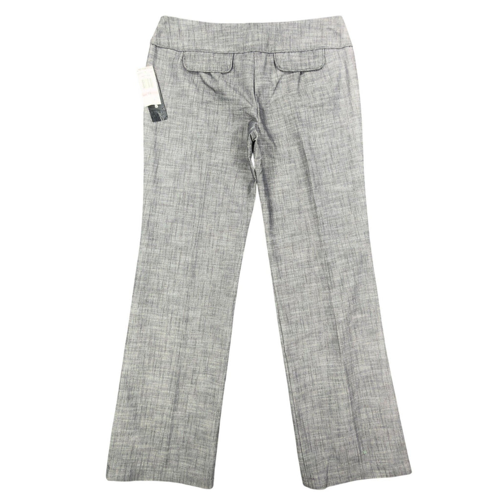 my michelle Y2K Dress Pants Juniors 13 Gray Cotton Blend Wide Leg NWT - take2supply