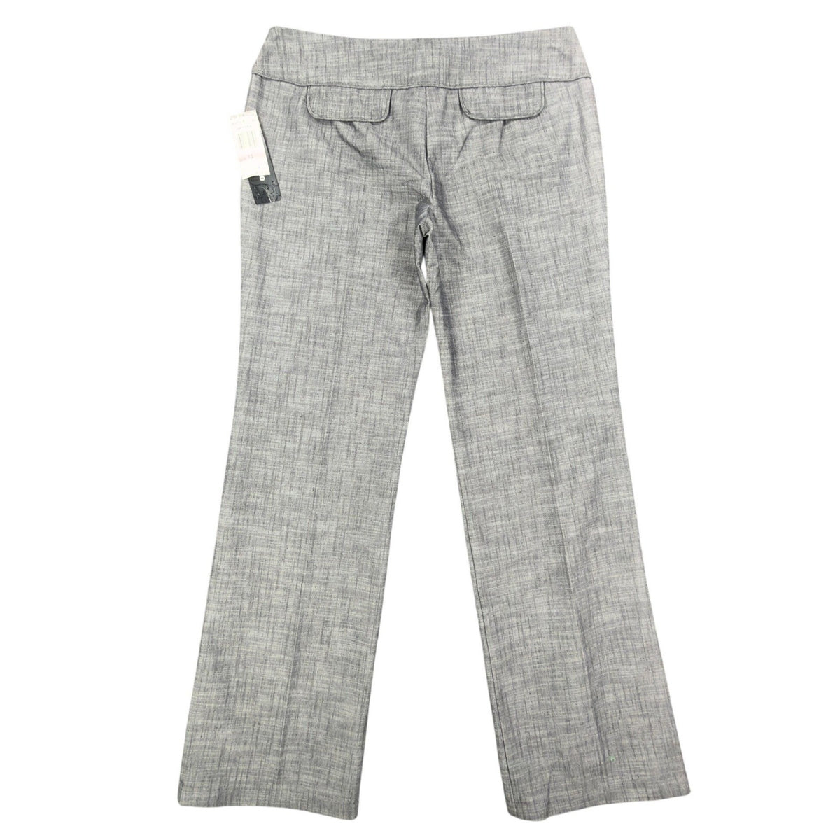 my michelle Y2K Dress Pants Juniors 13 Gray Cotton Blend Wide Leg NWT - take2supply