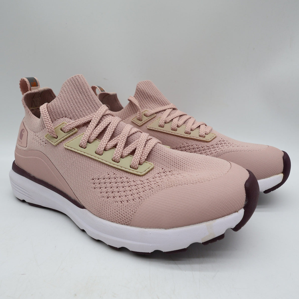 Carhartt Haslett SD Work Shoe Women 6M Pink Knit Soft Toe New FS2005-W - take2supply