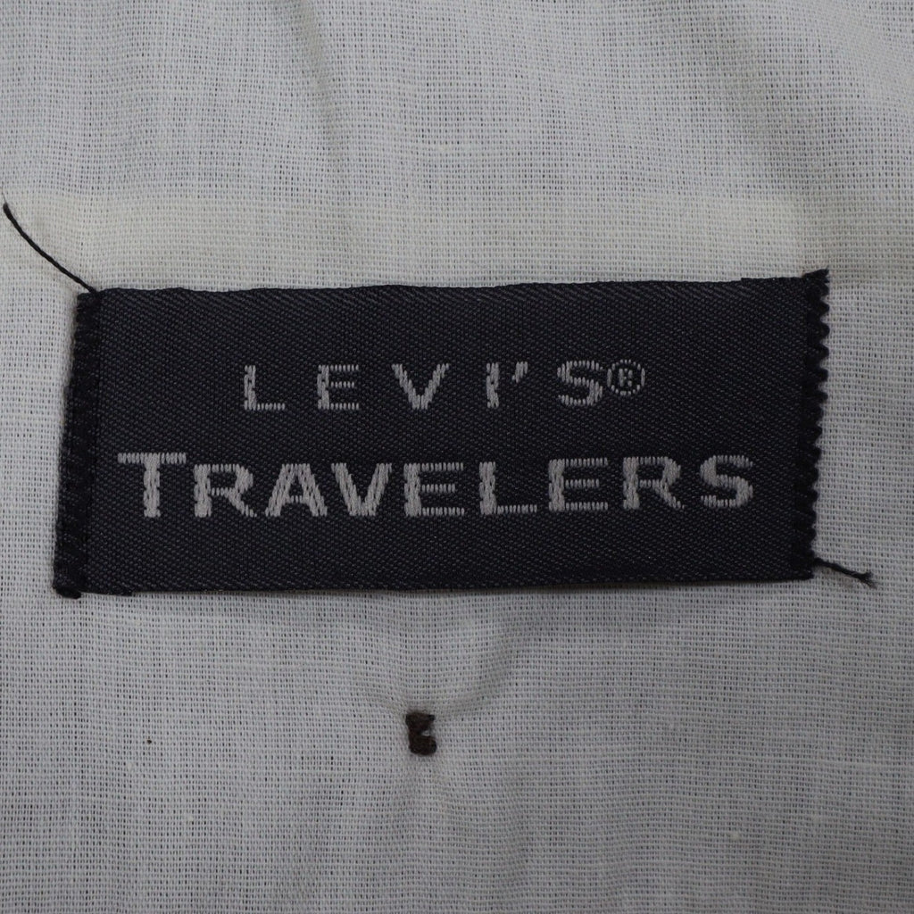Levi's Travelers Dress Pants Mens 33x32 Vintage 90s Brown Wool Blend Pleated NWT - take2supply