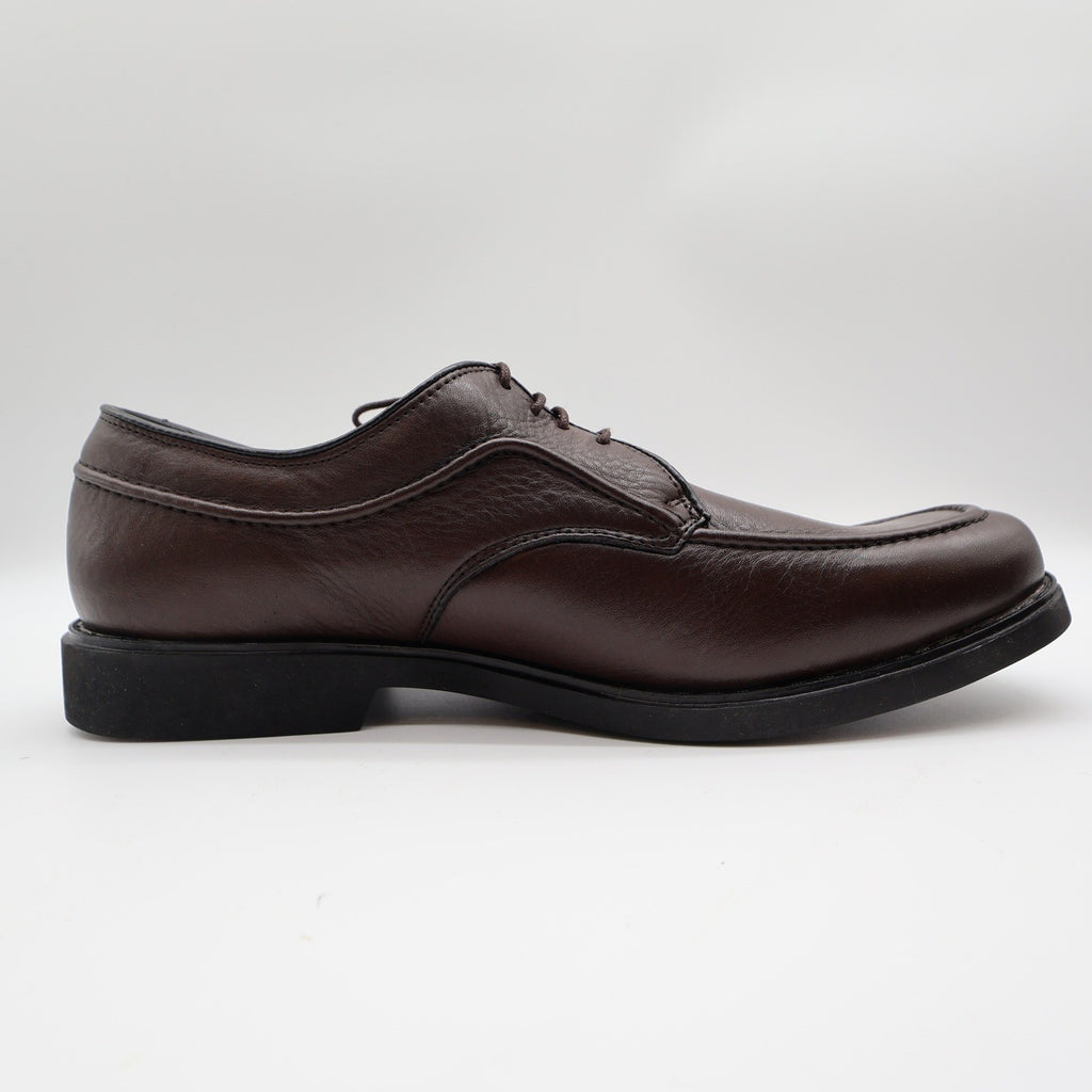 Hush Puppies Tribute Oxford Shoes Mens 10 M Dark Brown Leather Lace Up 16408 - take2supply