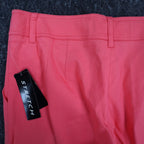 AGB Byer California Capri Pants Womens 6 Coral Cuffed Stretch NWT Deadstock - take2supply