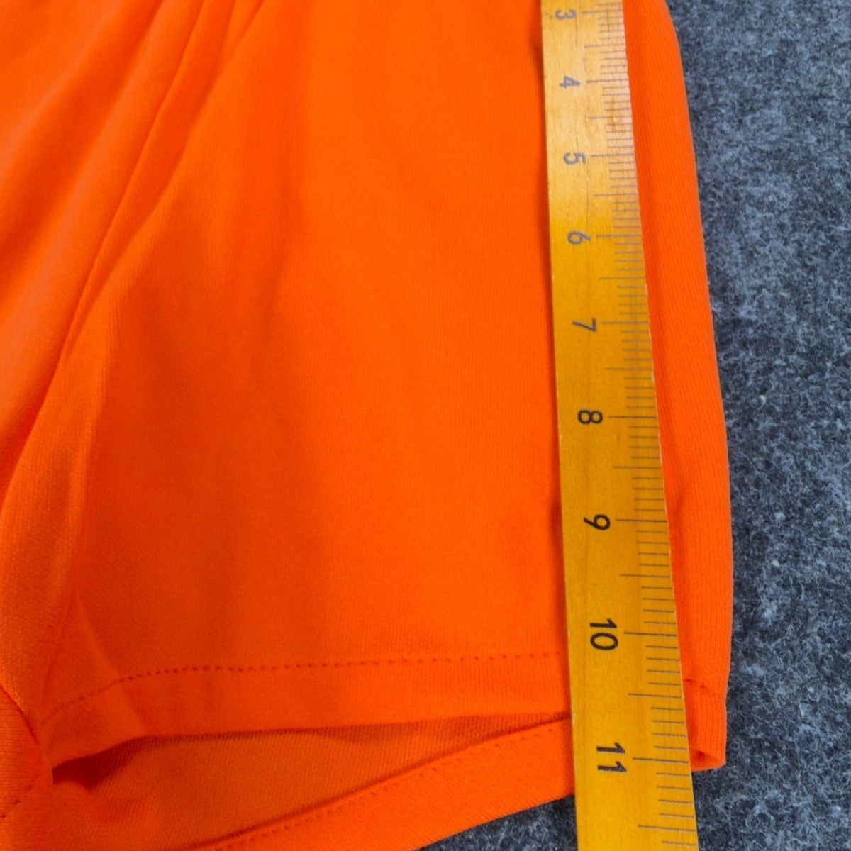 Yale Vintage 70s Athletic Shorts Mens XS Orange Nylon Deadstock New - take2supply