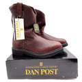 Dan Post Briar Oily Pull On Boots Mens 12D Brown Leather NWT DP69622 - take2supply
