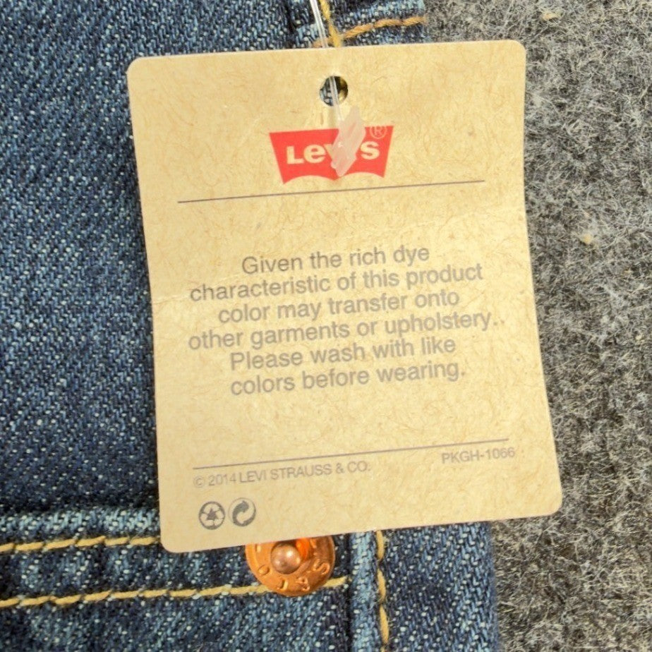 Levis 550 Relaxed Fit Jeans Boys Size 14 Husky 33x28 Blue Denim NWT - take2supply