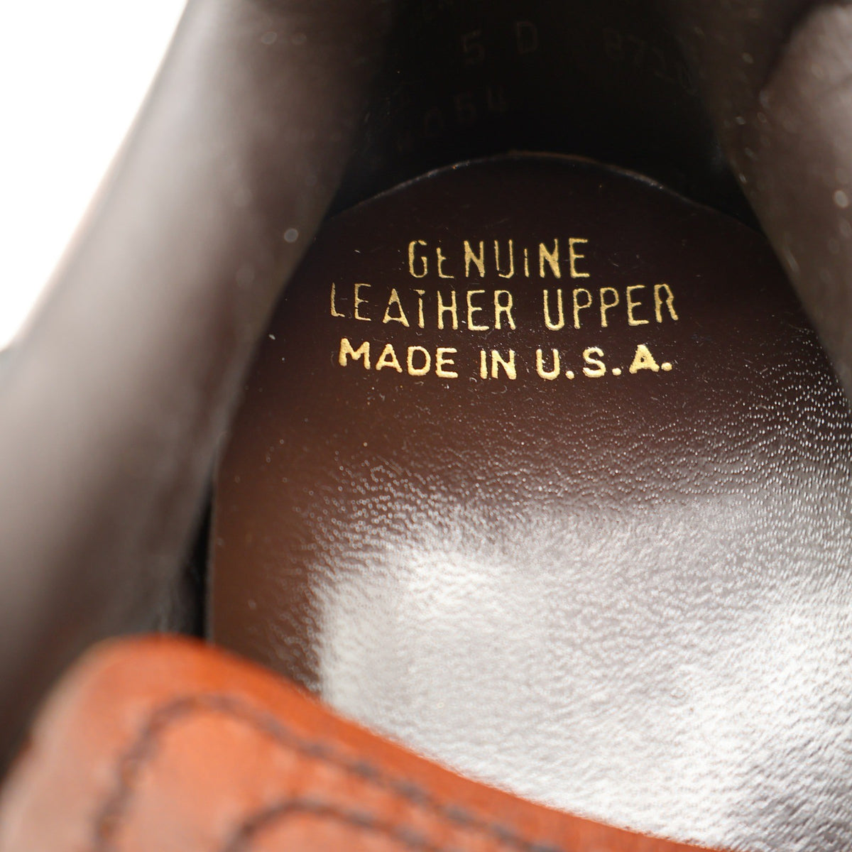 James Pepper Oxford Sneakers Mens 5 D Vintage Brown Leather Made in USA 44054 - take2supply