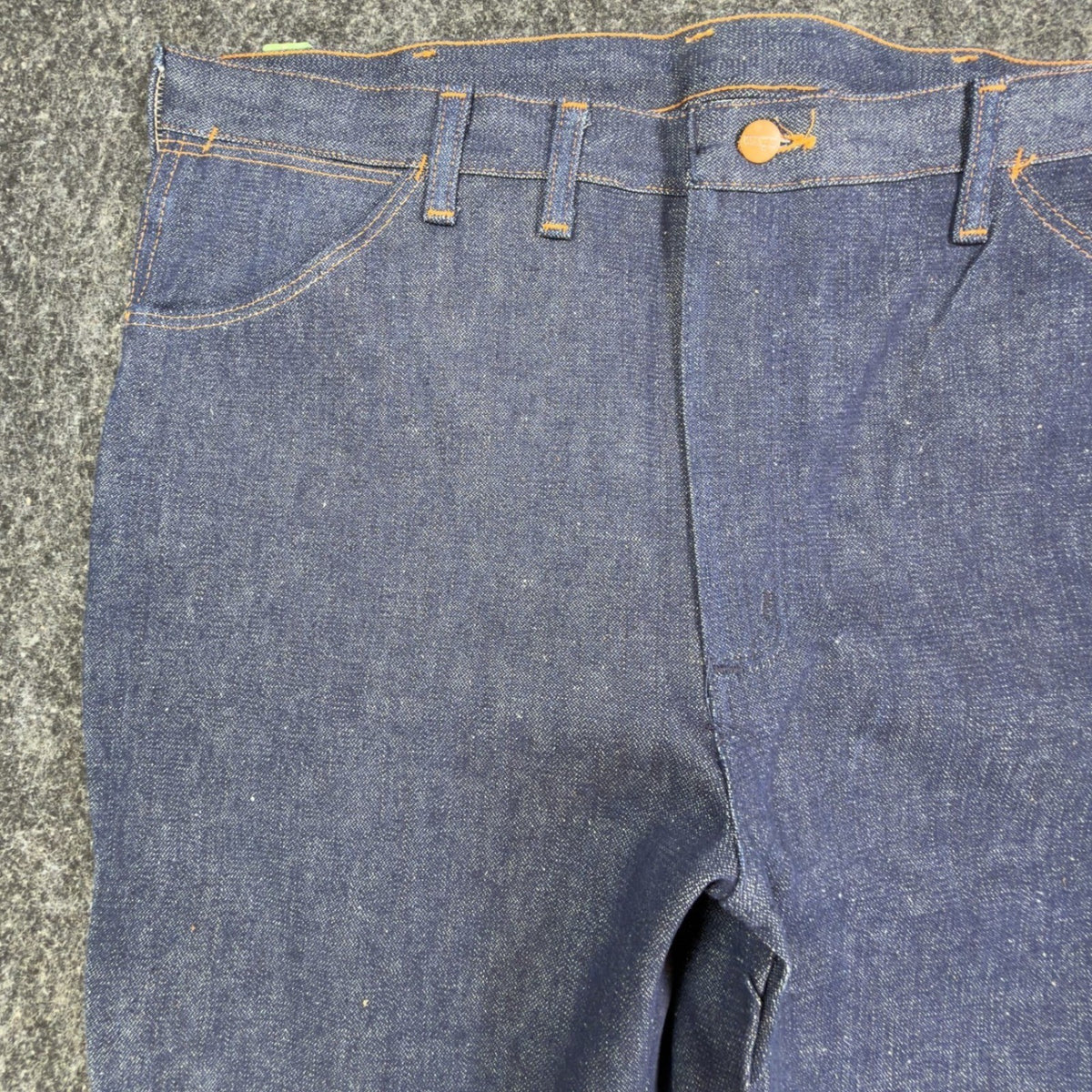 Wrangler Vintage 70s Flare Jeans Mens 40x32 No-Fault USA Made NOS NWT - take2supply